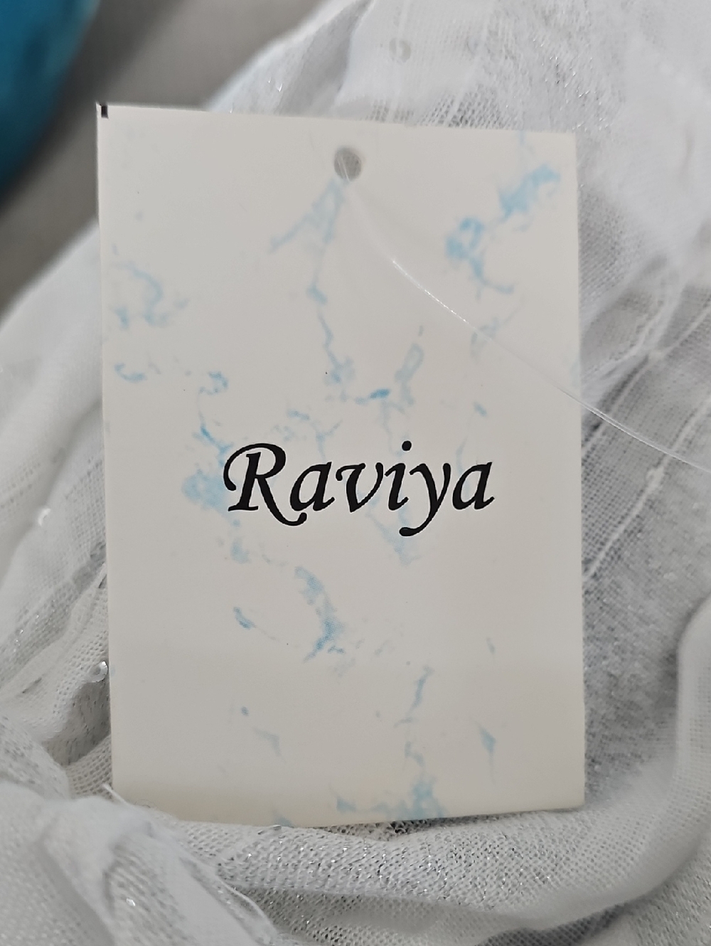 NWT Raviya White Beach Cover Up with Sequins, Size S/M - Picture 8 of 12